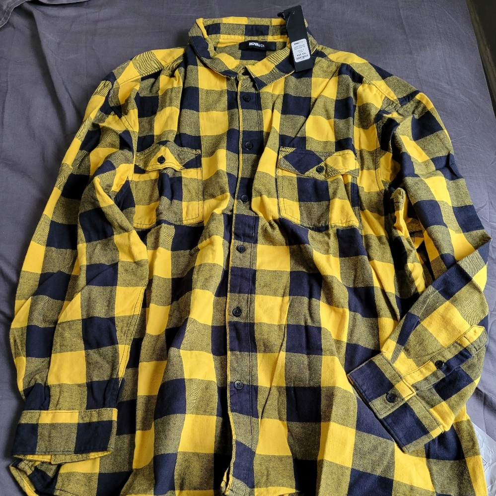 Mens Plaid Shirt